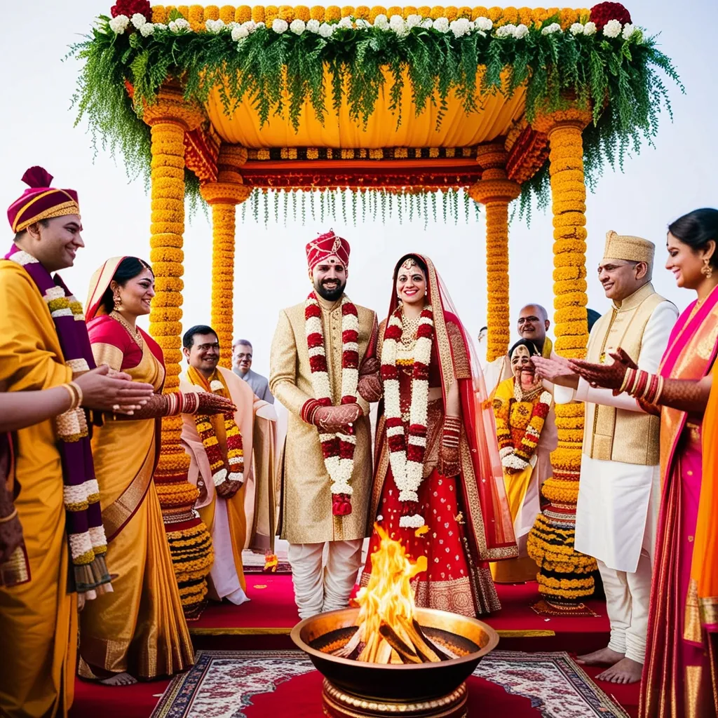 Tying the Knot: A Sacred Journey Through Vedic Wedding Traditions