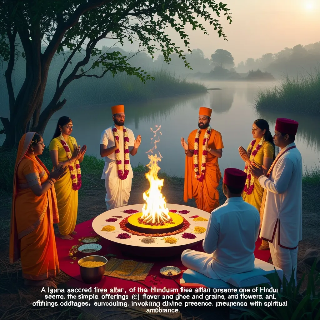 Fire and Divinity: Unveiling the Timeless Rituals of Yajna