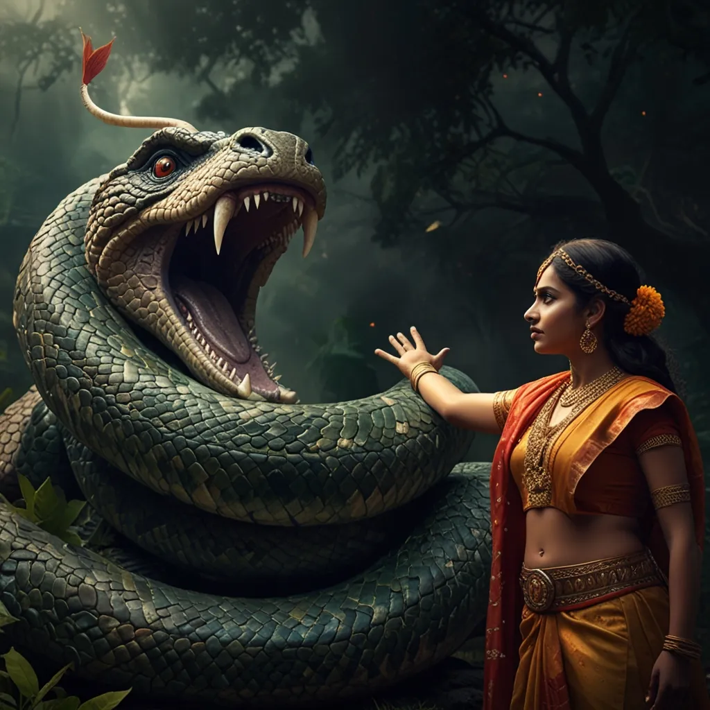 What Would You Do If Life Turned You Into a Snake? The Epic Tale of King Vasu