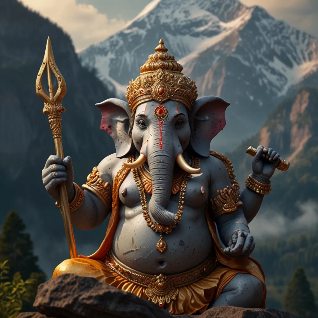 What Sparked the Tale of the Elephant-Headed God in Hindu Mythology?