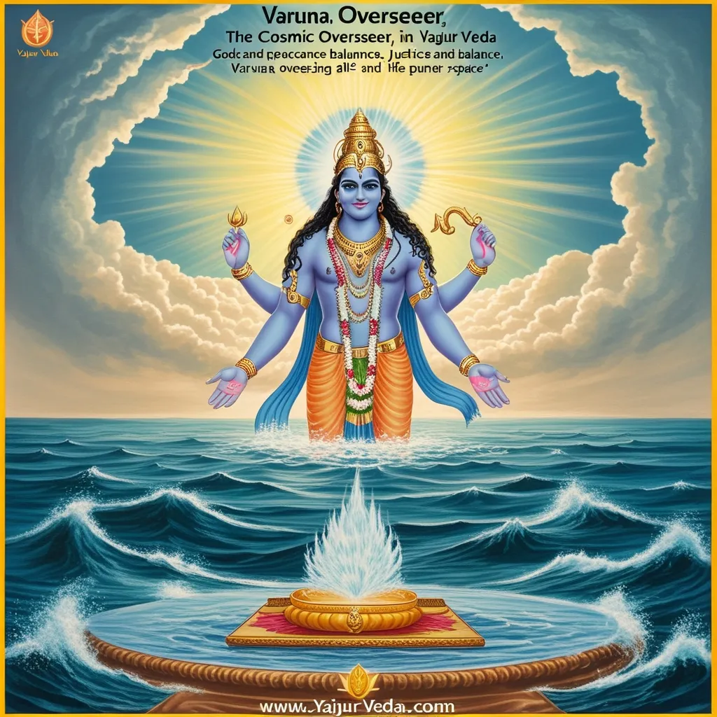 Unlocking the Mysteries of Varuna: The Cosmic Guardian of the Yajur Veda