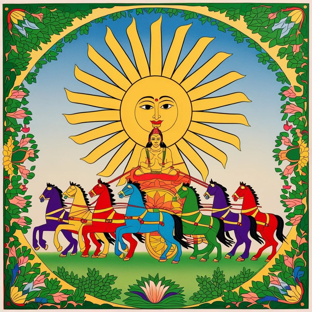 Basking in the Eternal Light: The Timeless Reverence for the Sun in Hindu Wisdom