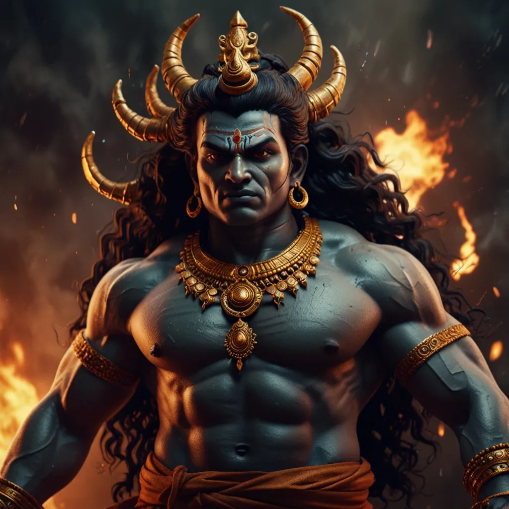 Did A Warrior Born from Rage Defy the Gods of Hindu Mythology?