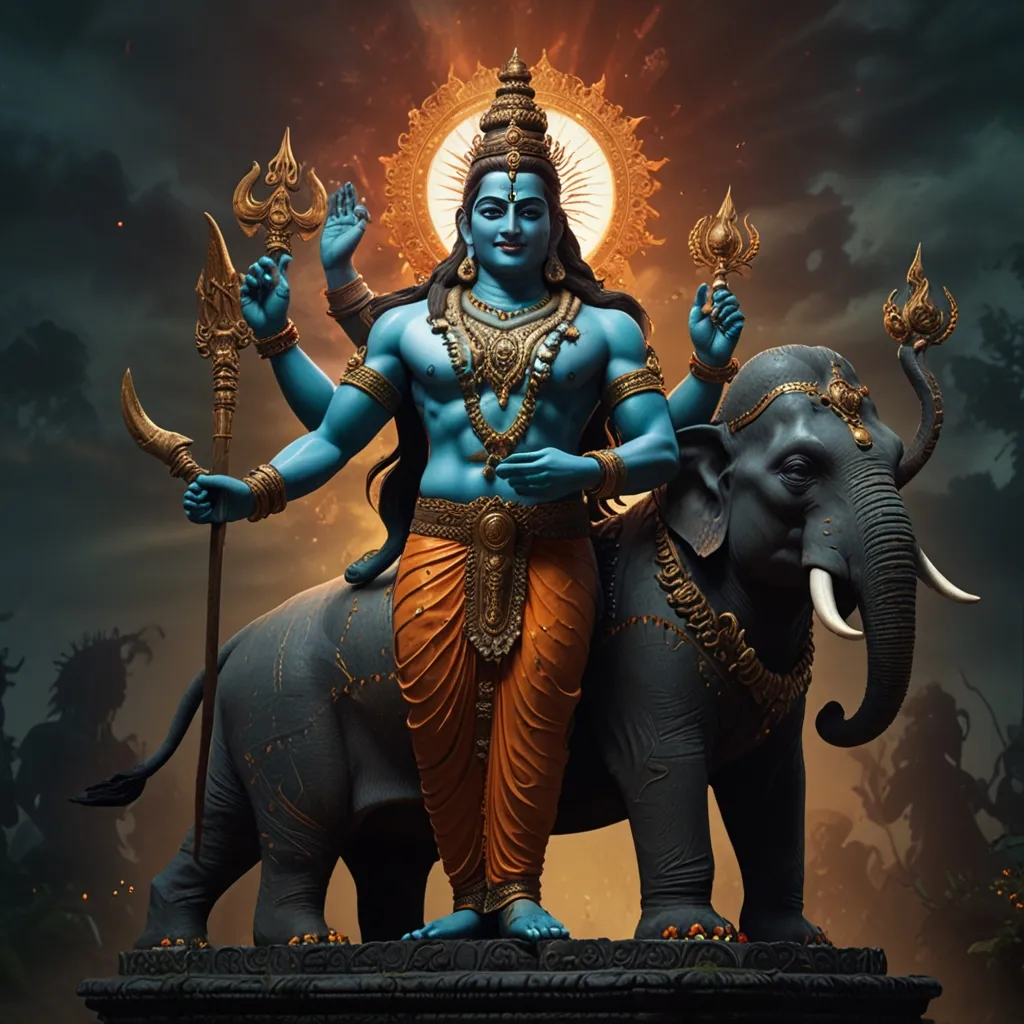 Did An Elephant Demon Really Swallow Shiva?