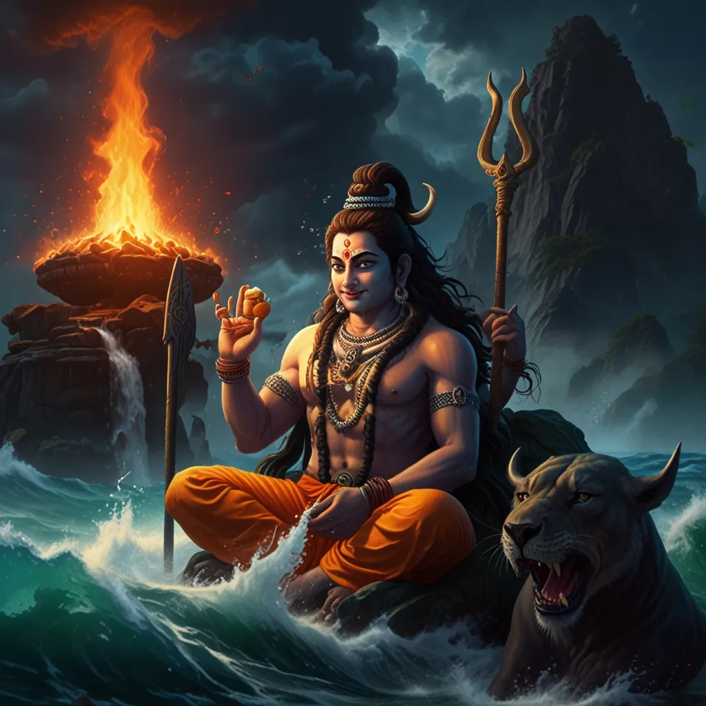 What Can Shiva's Blue Throat Teach Us About Facing Our Fears?