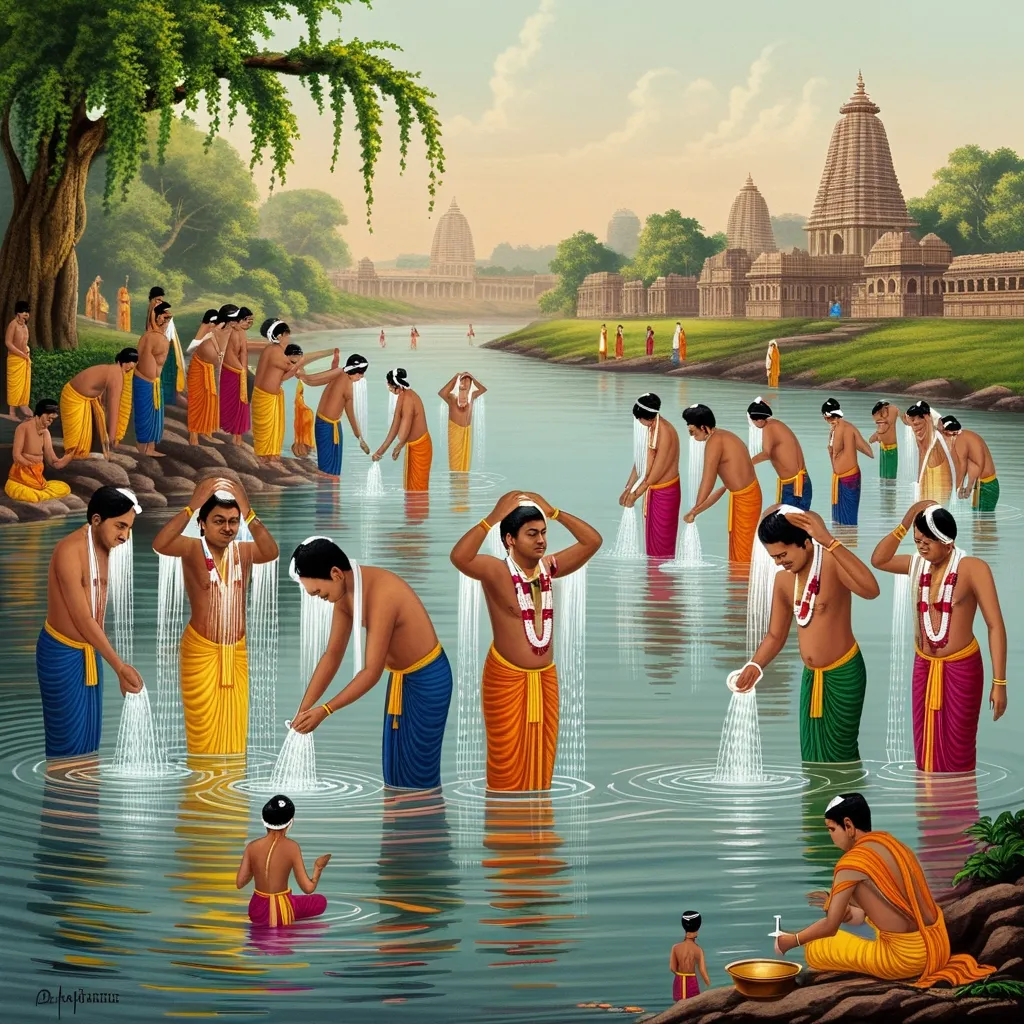 Mystical Waters: The Ancient Art of Ritual Bathing in Hindu Traditions