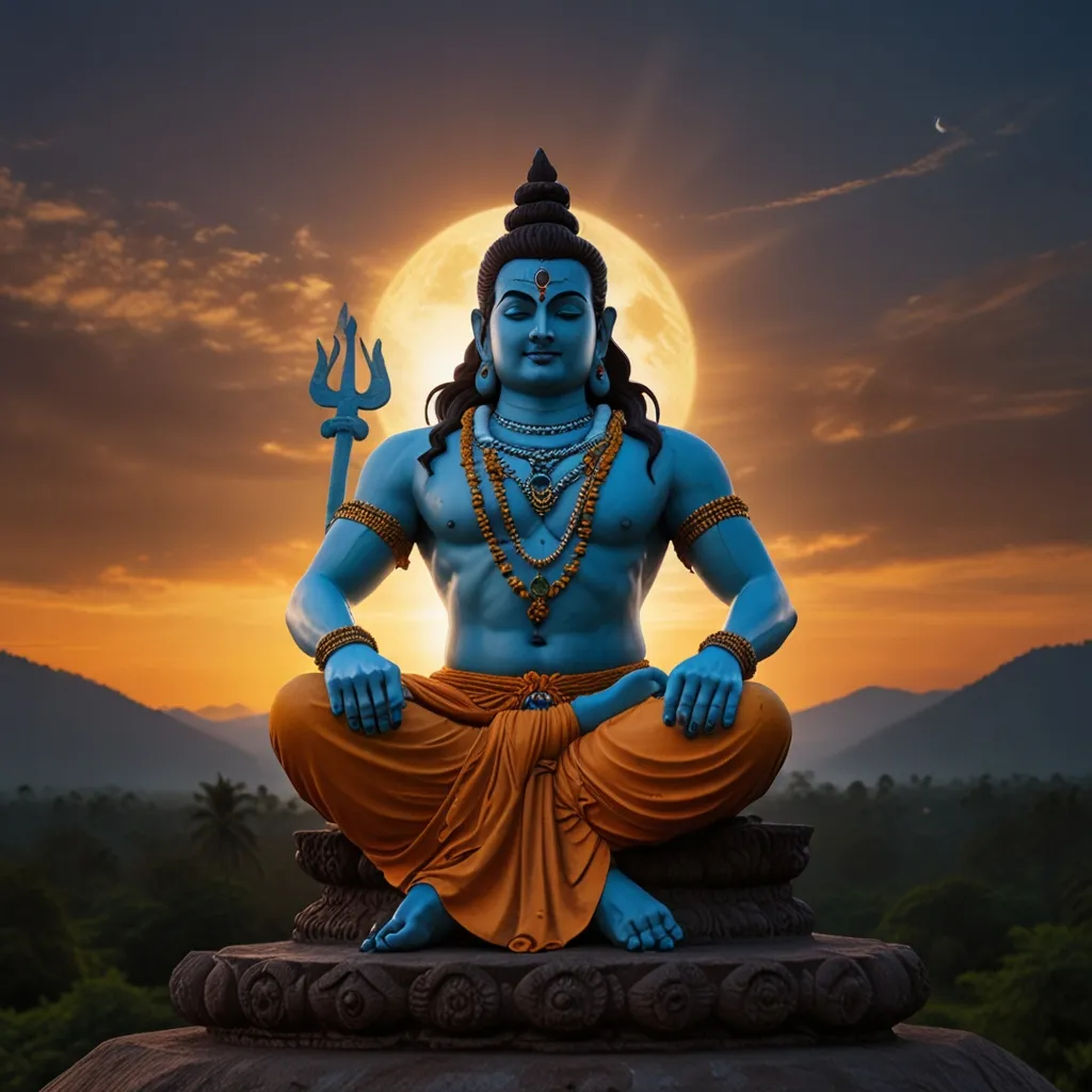 What Mystical Secrets Does Shiva Whisper at Twilight?