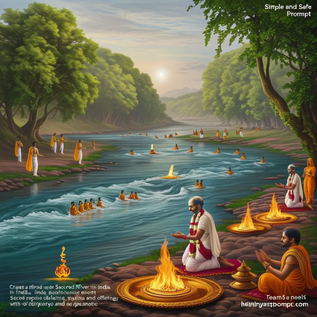 Journey to the Divine: The Mystical Power of Sacred Rivers and Vedic Rituals