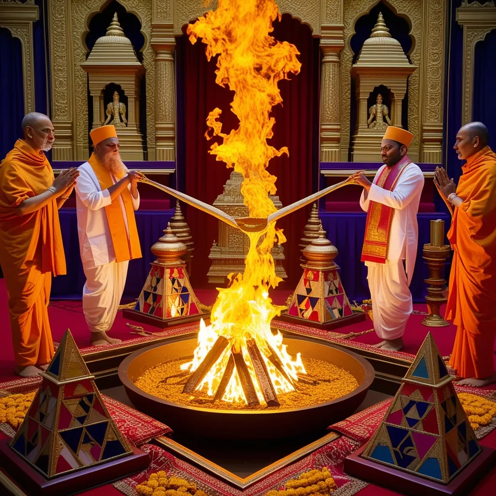 Ghee and Fire: The Rituals That Connect Humans with the Divine